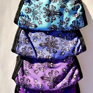 The Haunted Mansion, SET OF 4 COLORS FACE MASKS,